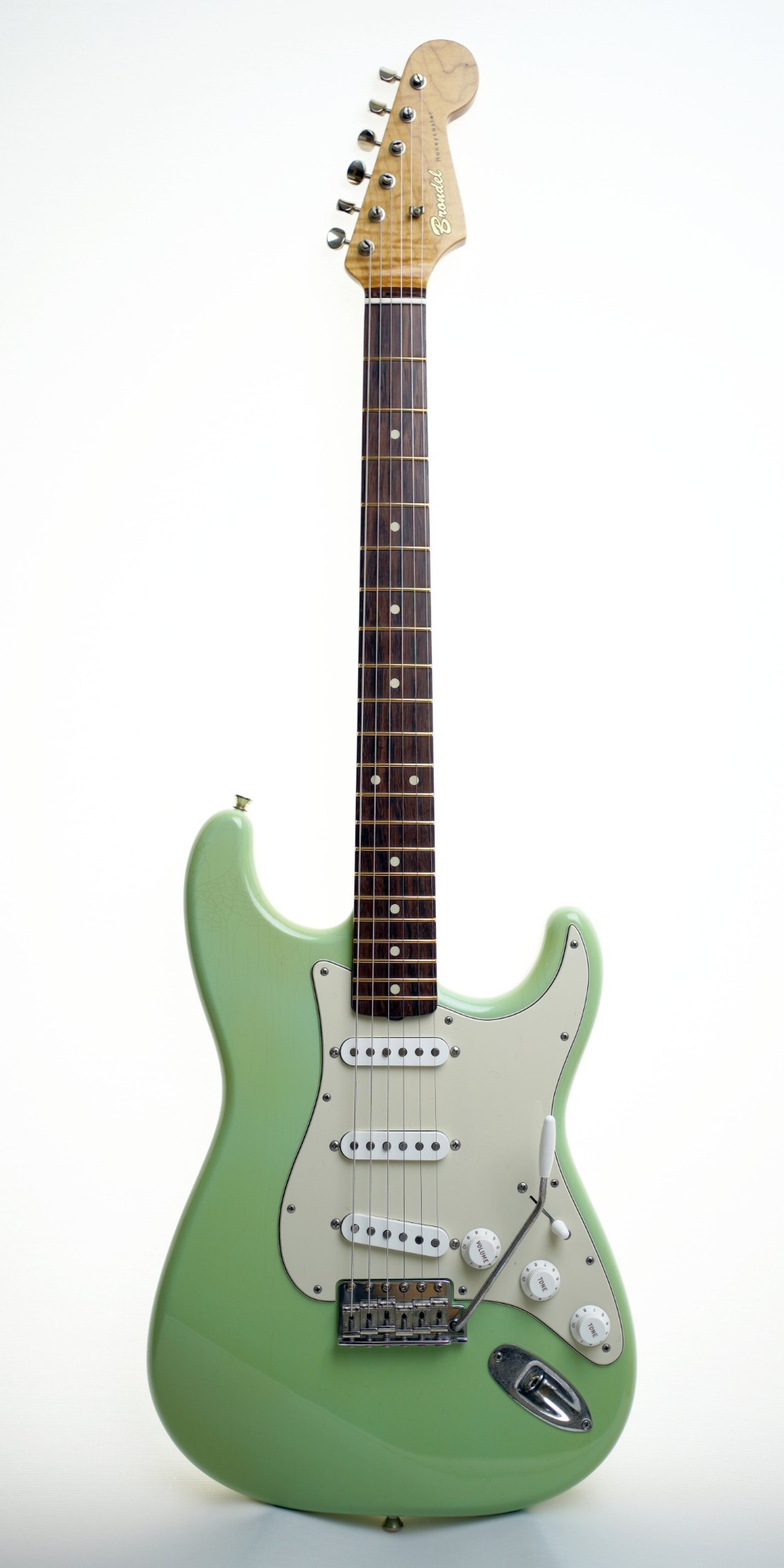 Brondel Guitars Brondel Honeycaster 1961 Stratocaster Surf Green