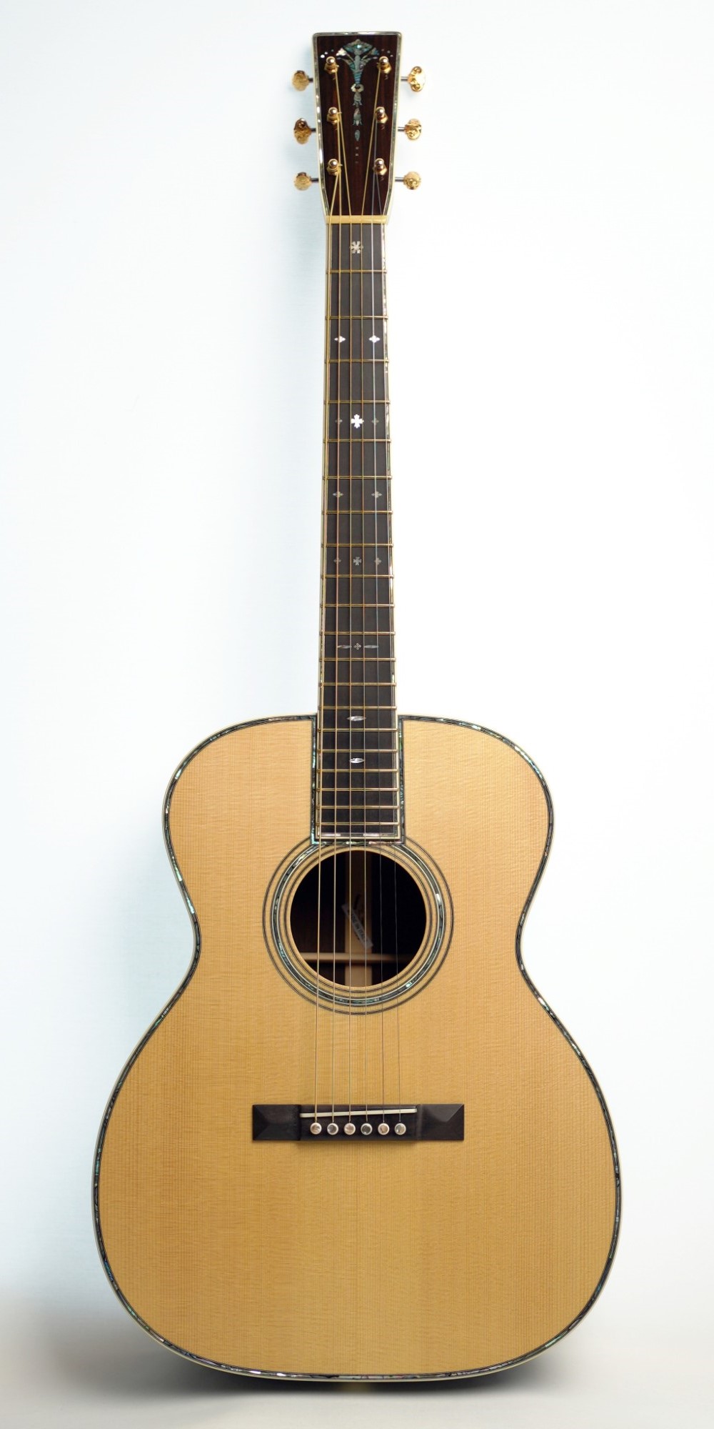 B&C Guitars B&C OM-45 Special Edition Alpine Moon Spruce/Brazilian Rosewood