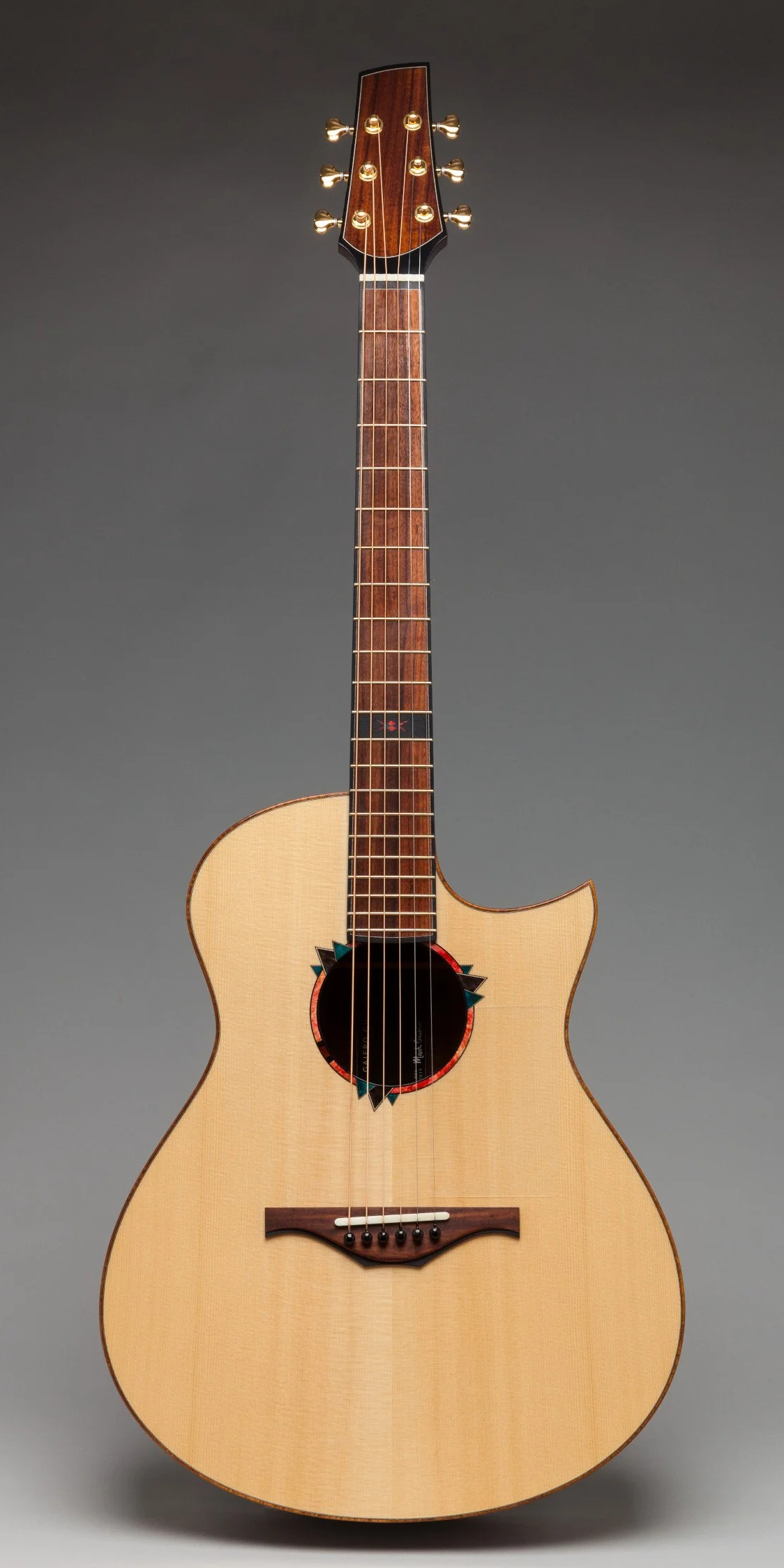 Gaiero Guitars Gaiero OMC European Spruce/Claro Walnut