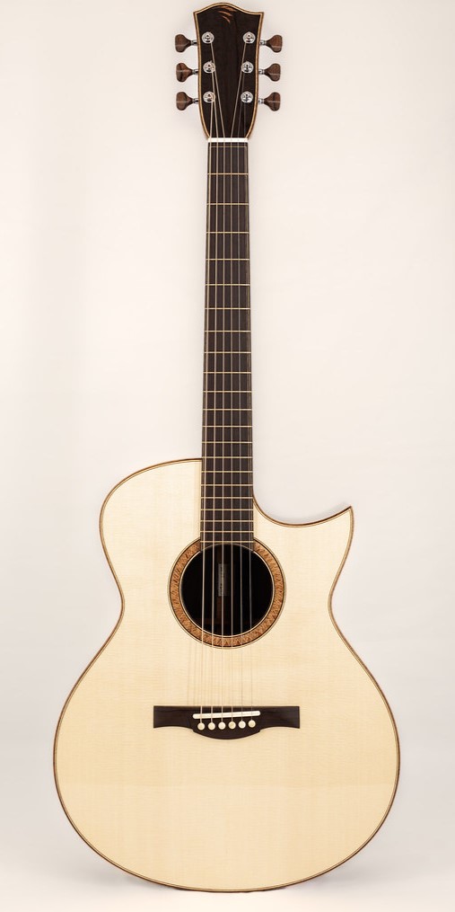 Gerber Guitars Gerber 15+ Alpine Moon Spruce/Madagascar Rosewood
